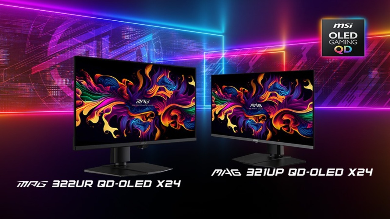 MSI представила два нових 32-дюймових QD-OLED монітори з роздільною здатністю 4K